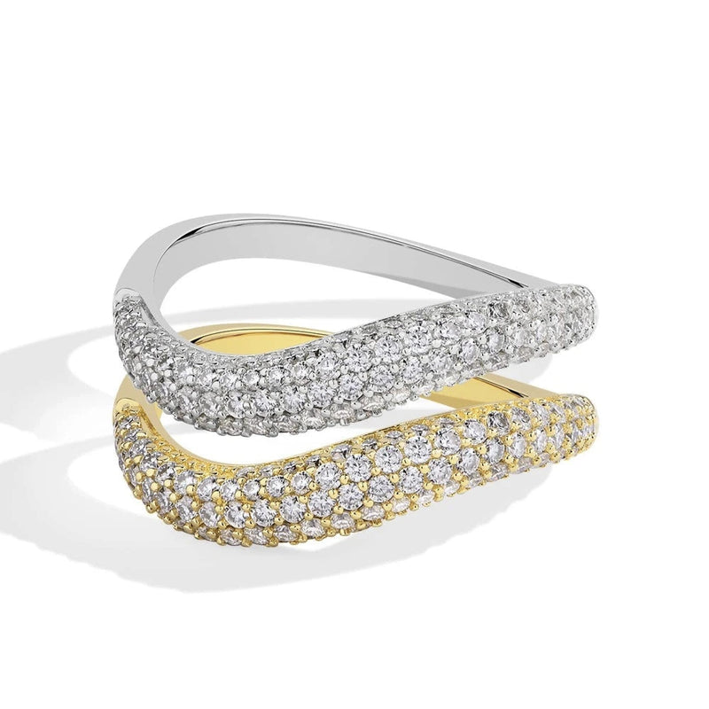 Curved Studded Band