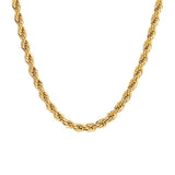 Minimalist Twist Rope Chain