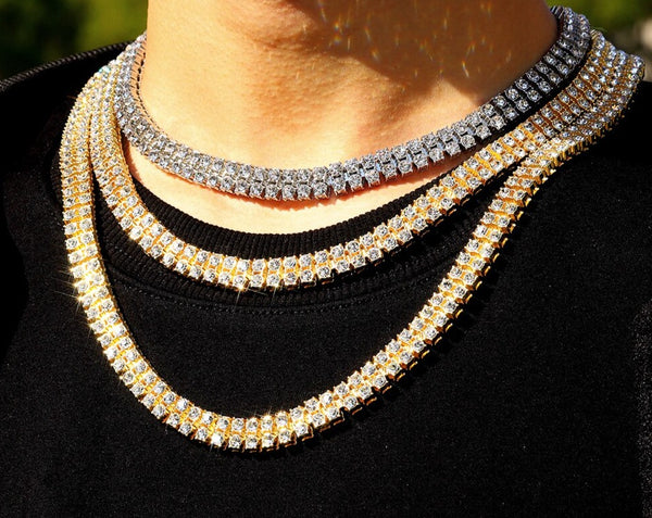 Tennis Stacker Necklace