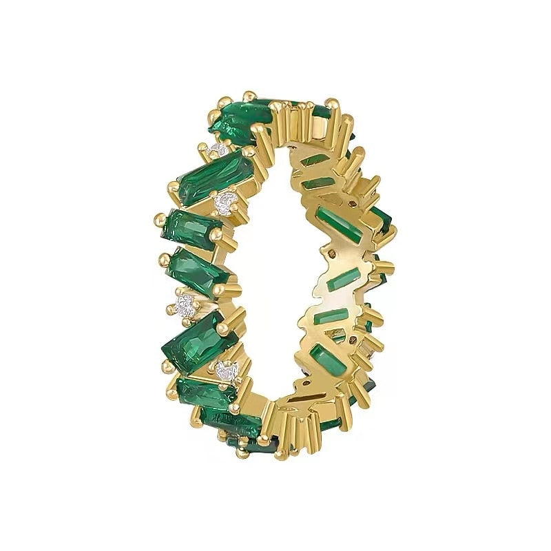 Emerald Green Ring