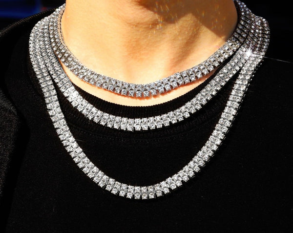 Tennis Stacker Necklace