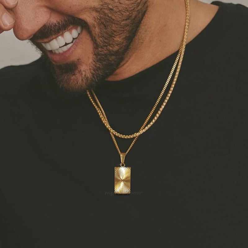 Miami Vice Pendant Necklace