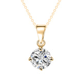 Round Diamond Necklace
